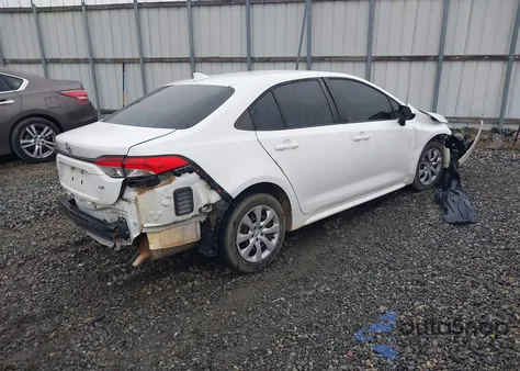 2022 Toyota Corolla Le from USA, damaged, VIN 5YFEPMAEXNP307899